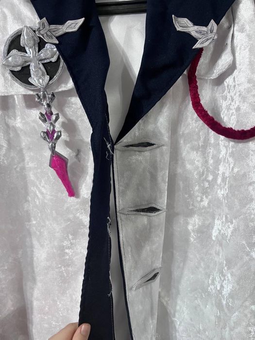 Плащ геншин фатуи на Коломбину