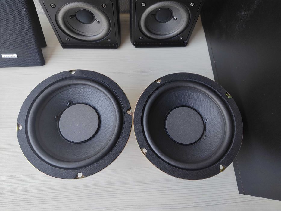 Домашно кино Quadral комплект Quadral Trianon TSW-II + Trianon TSA-I