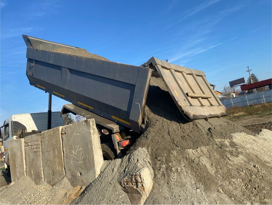 nisip/piatra/balastru/pamant/mranita