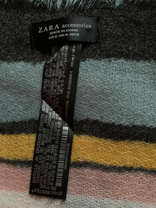 Zara Fular Esarfa multicolor