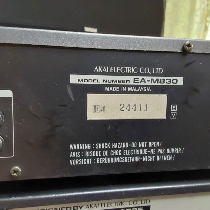 Din colecție proprie Akai, Receiver, Deck,Egalizator