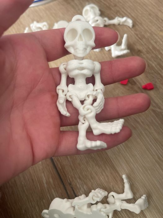 3D фигурка – Скелет с подвижни стави