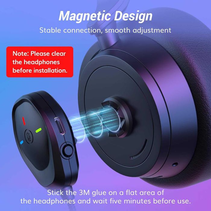 Прикачаем безжичен микрофон за слушалки TONOR TGP1 (Нов)