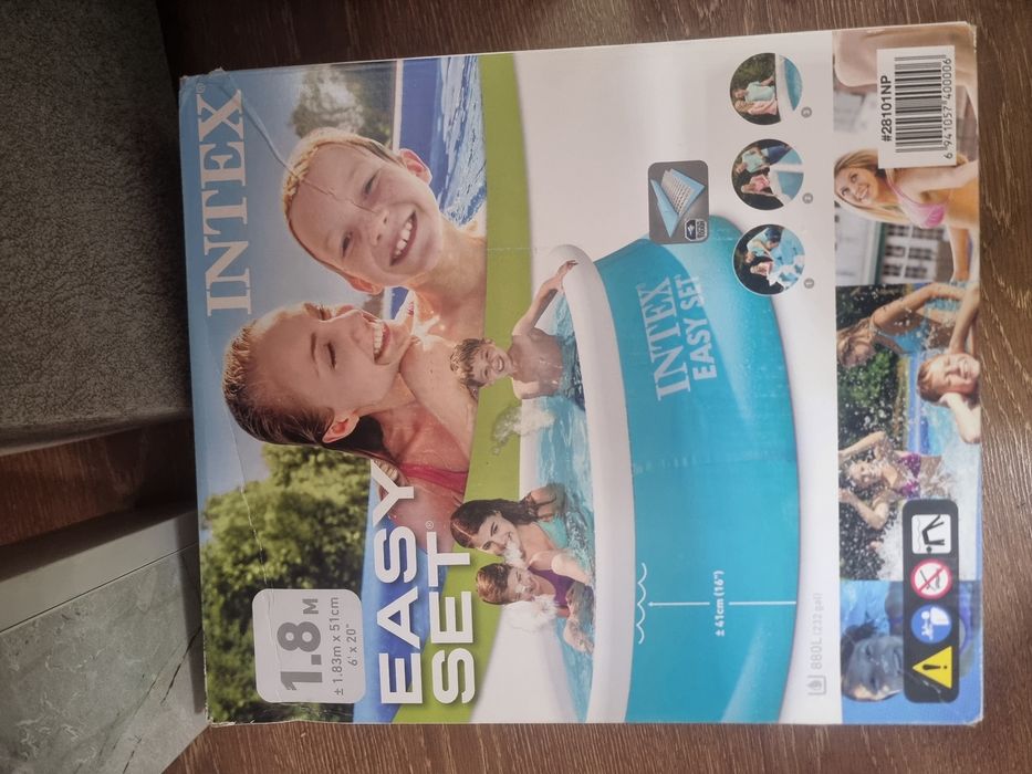 Надувной бассейн INTEX Easy Set Pool, Низкий цена  Arzon narxda bassey