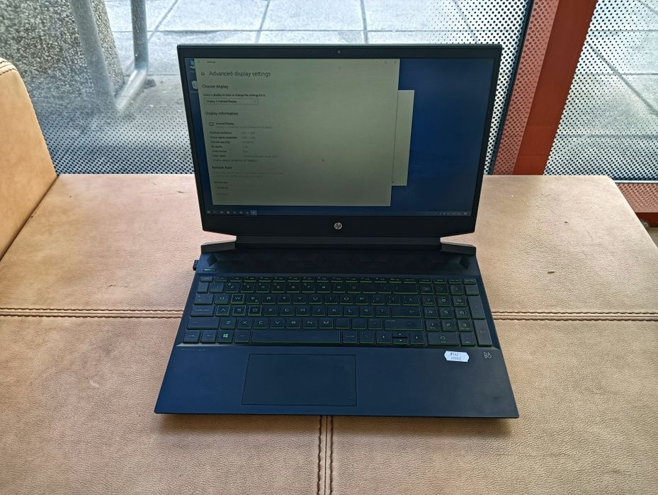 Laptop HP Pavilion Gaming Green