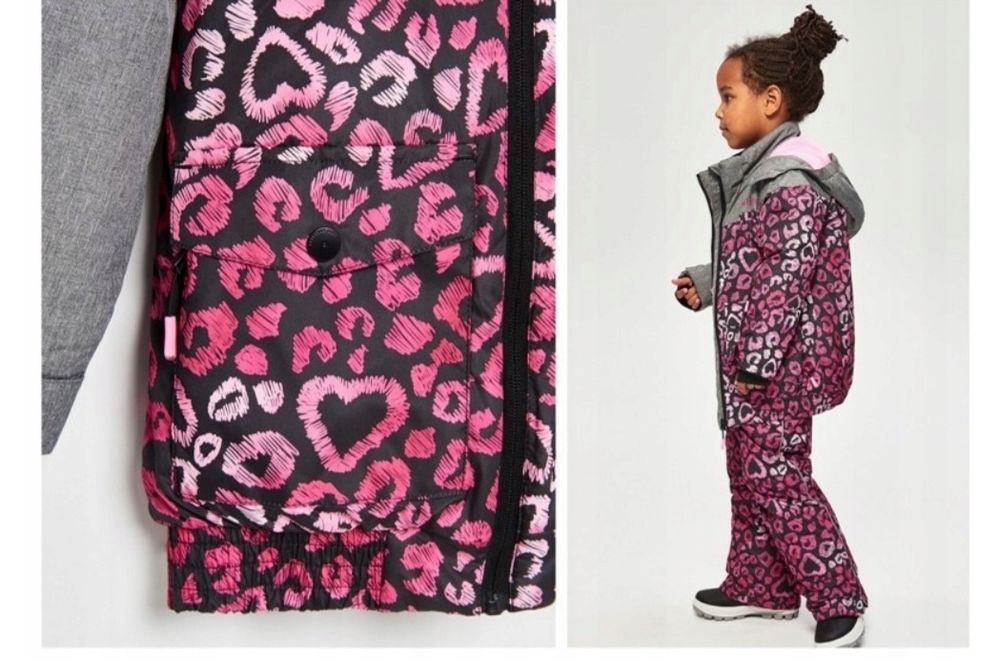 Детская брендовая горнолыжная куртка комбинезон