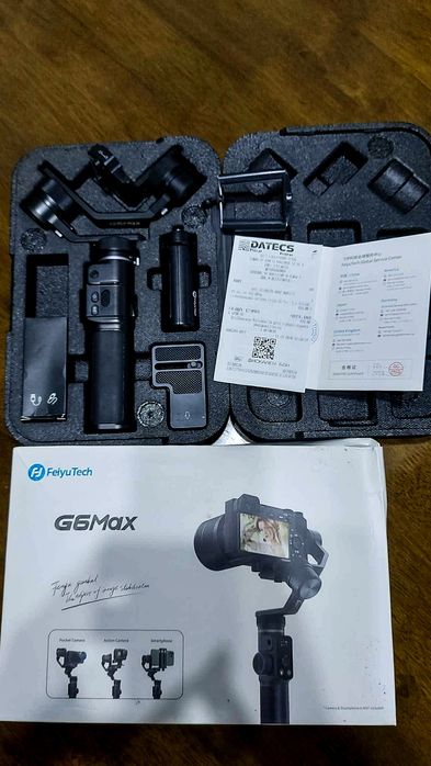 Гимбал FeiyuTech G6 Max + двуръчна ръкохватка Neewer