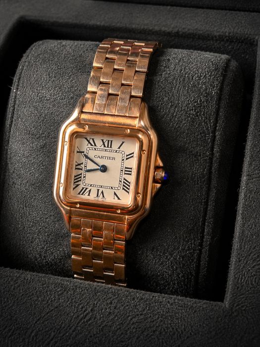 Часовник Cartier Panthère Rose Gold Medium
