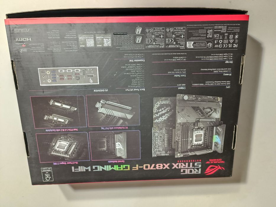 Placa de baza Asus ROG STRIX X870-F GAMING WIFI