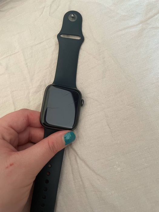 Apple watch SE 44 mm SG Alu Midnight Sport Band GPS