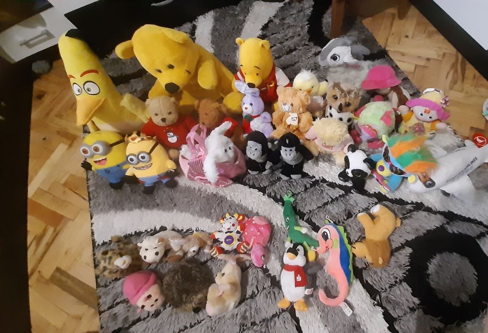 Плюшени играчки.