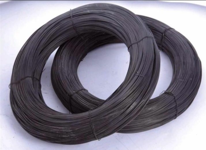 ПРОВОЛОКА вязальная (черная и оцинкованная)