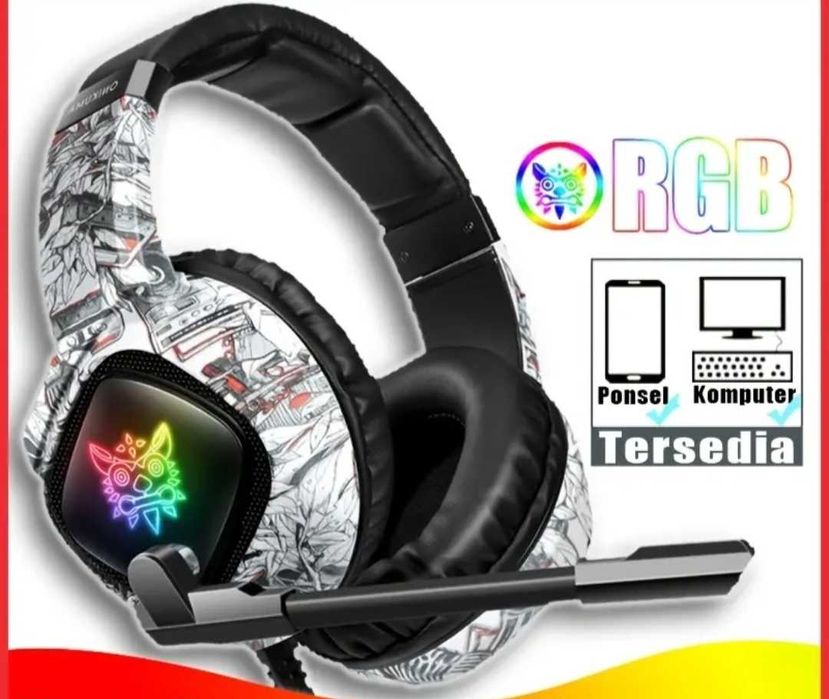 Геймърски слушалки с микрофон