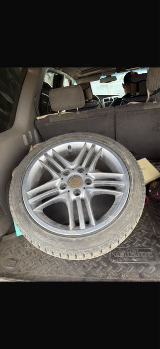 Диски с резиной на бмв r17 зима BMW
