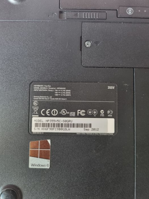 Продаётся ноутбук Samsung