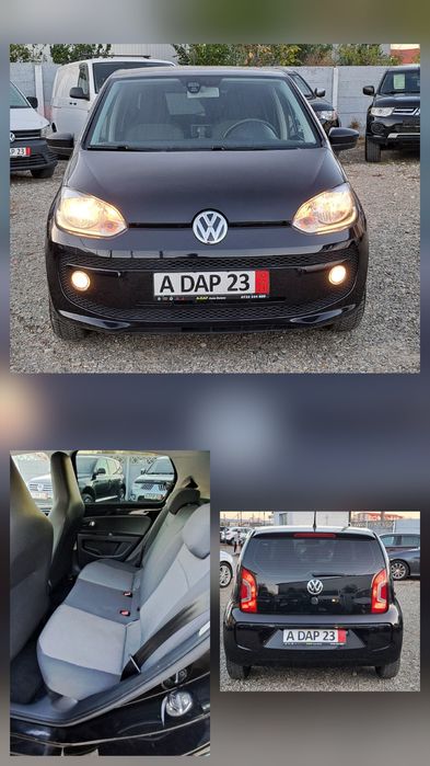 Volkswagen UP 1000 benzină Euro 5 Cutie manuală RAR EFECTUAT an 2014