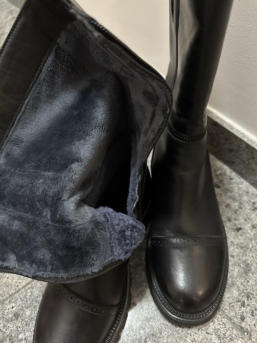 Дамски боти от естествена кожа