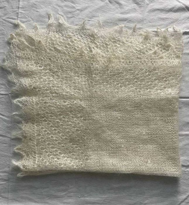 Пуховой Ромол. Poltinka romol. Пуховой платок времни ссср.