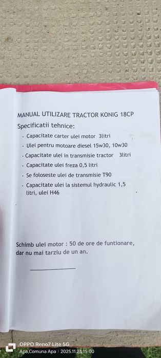 Tractoras pt Gradina 2020.