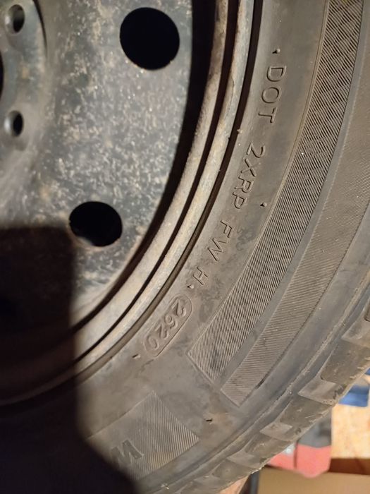 Set 4 jante tabla cu anvelope iarna Renault Megane 3