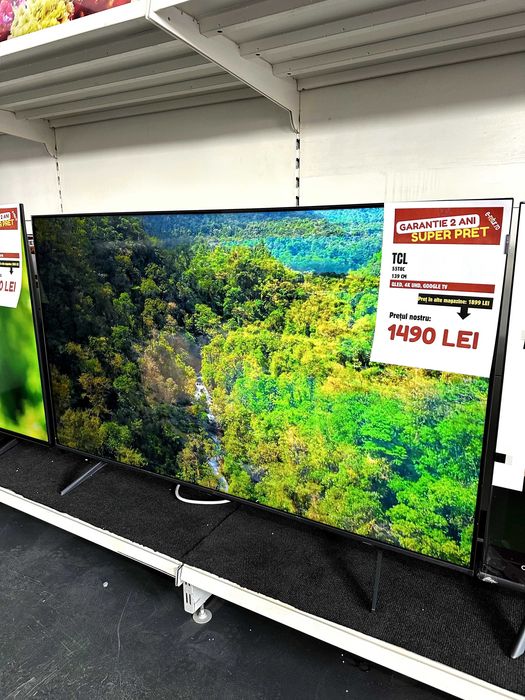 Televizor QLED Smart TCL T8C, 139cm, 4K, 100Hz GARANTIE 2 ANI