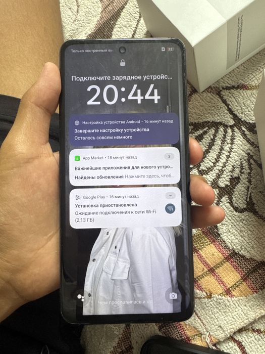 OPPO A58 128 экран сәл сәл көтірілген