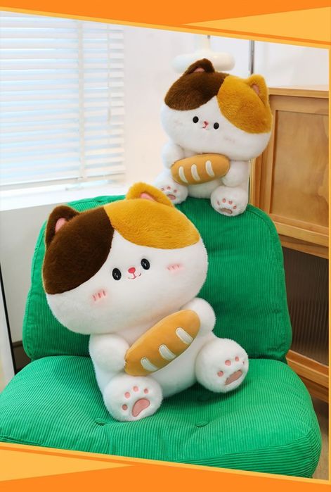 Милый кот с Багетом