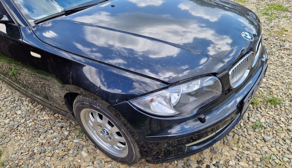 Fata completa bot bmw seria 1 e81 e82 e87 facelift lci bara capota aripa trager faruri piese