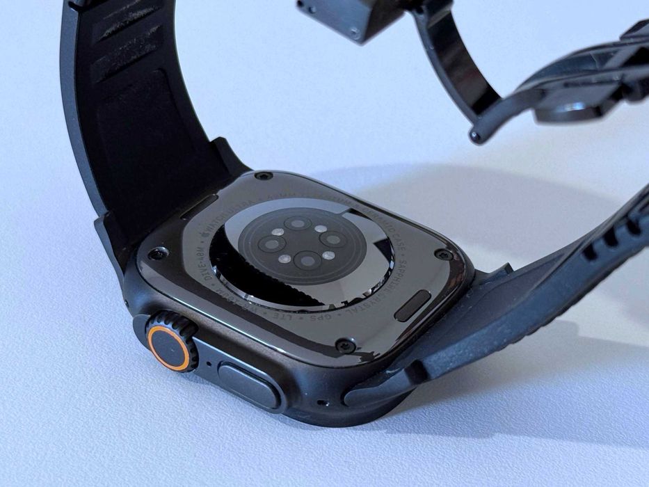 Бартер! Като НОВ! Apple Watch Ultra 2 Titanium, Black (Черен) 100% Батерия.