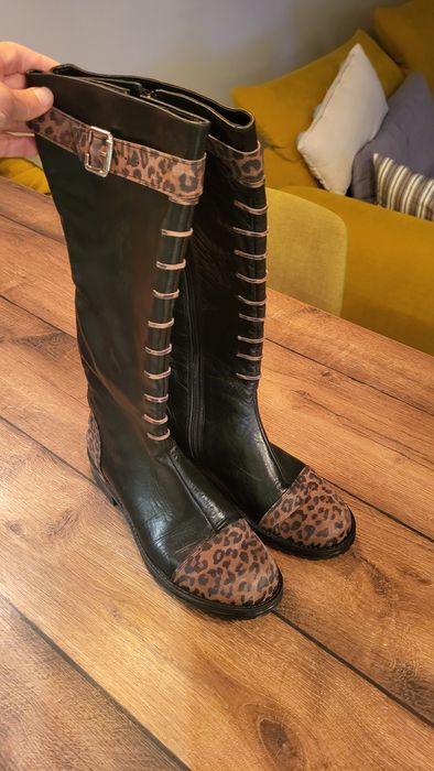 Vând cizme piele marime 39 + geanta O bag noua