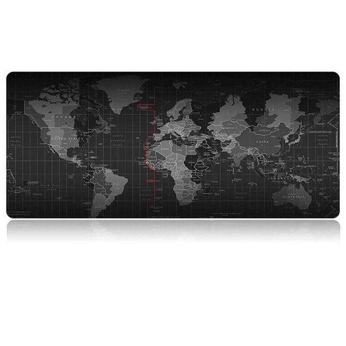 НОВИ WorldMap XXL Геймърски пад подложка за мишка gaming mouse pad RGB
