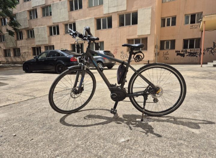 Bicicletă Electrică Hybrid Bosch PowerPack 400 + Încărcător Original (Pedal Assist) / Hybrid E-Bike Bosch PowerPack 400 + Original Charger
