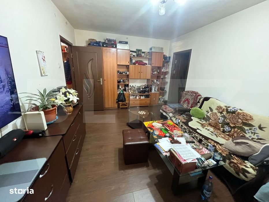 Apartament 2 camere parter – centrala proprie, bloc de caramida izol