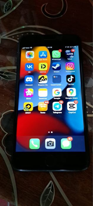 Iphone 7+, с коробкой