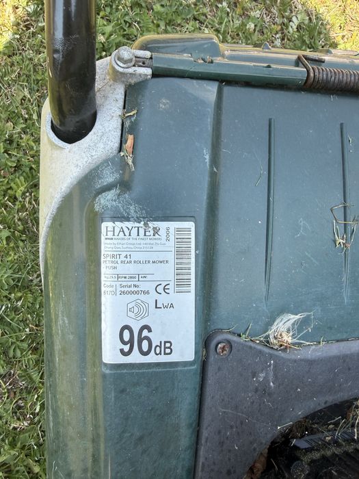 Motocoasa Benzina Hayter Spirit 41 / Doar Predare Personala