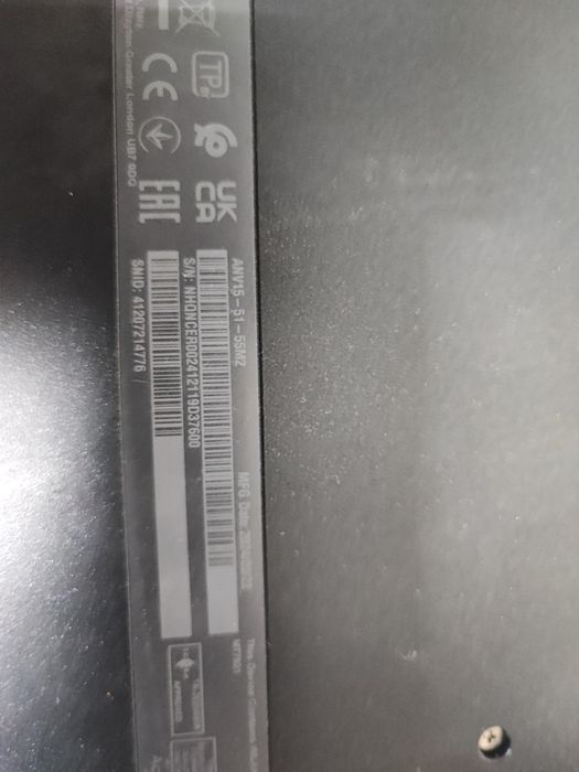 Ноутбук acer nitro v 15