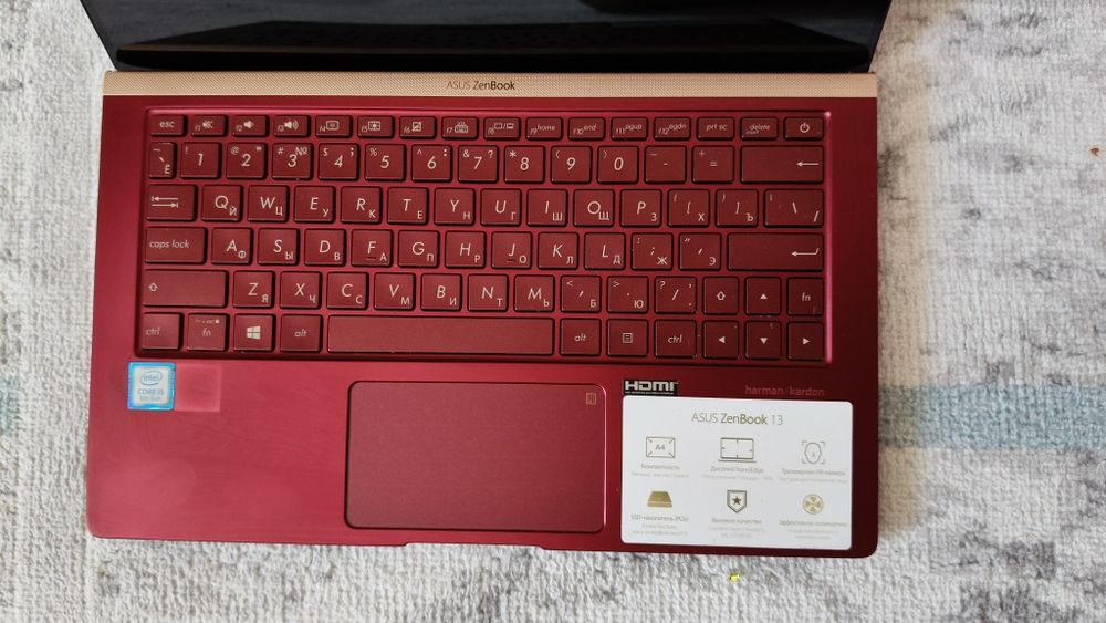 Продам ноутбук Asus ZenBook