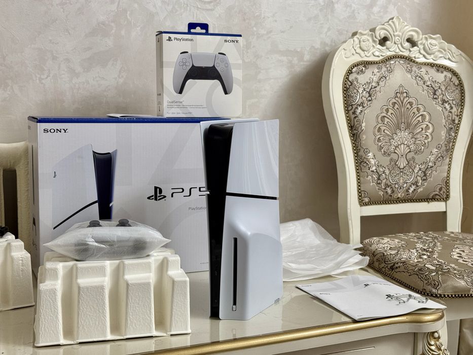 + Все Топ Игры В Подарок! Sony PS5 Slim / 1:TB/ Новое Состояние
