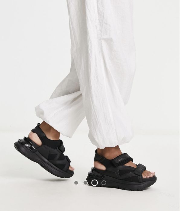 Calvin Klein Jeans chunky sandals in black