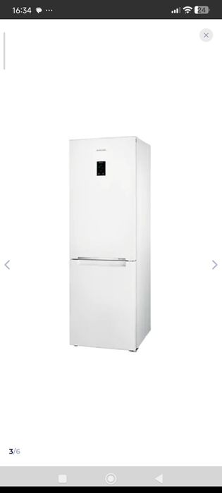 Холодильник Самсунг RB33A32N0WW/WT