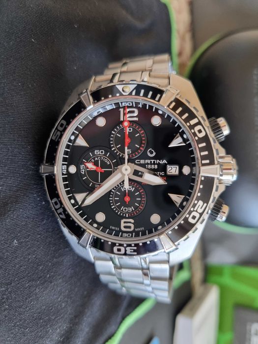 Certina Automatic Chronograph DS Action Diver / Мъжки швейцарски часовник / Автоматичен Хронограф/ C032.427.11.051.00