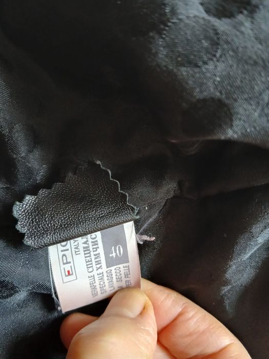 Кожаный плащ ( Италия)