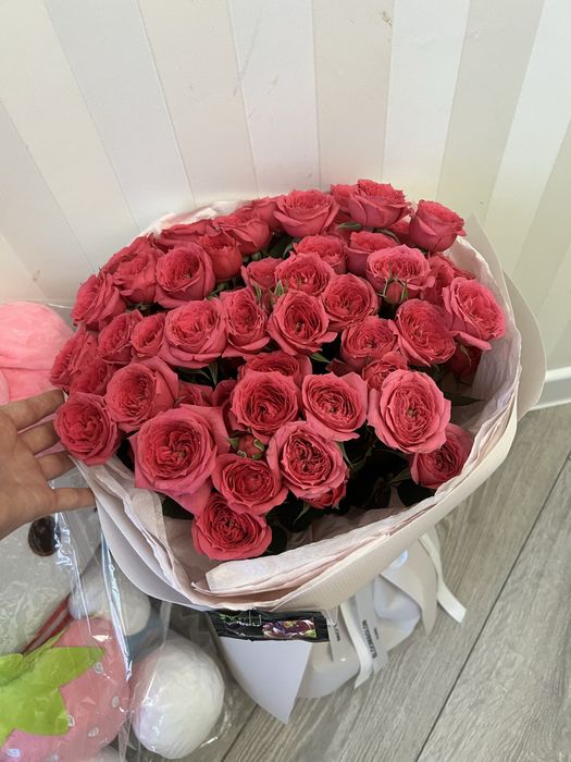 Свежий букет 61 штук