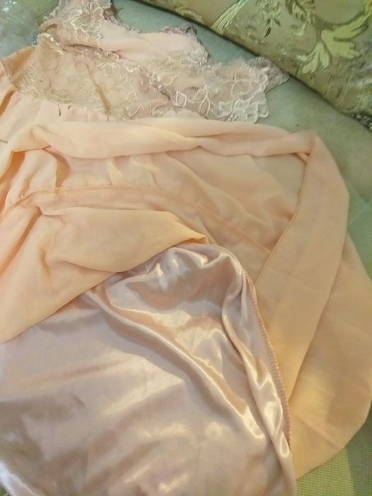 Розовый сарафан с подкладом