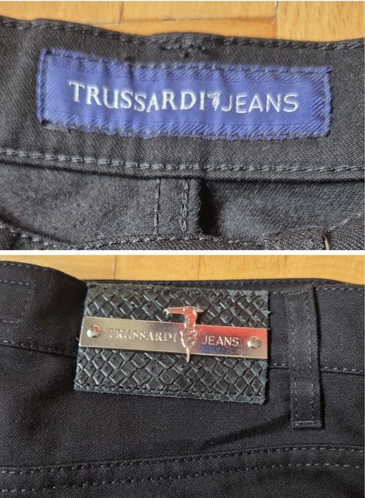 Pantaloni lux Trussardi Jeans, Drepti, evazați IT 43 / L - Femei
