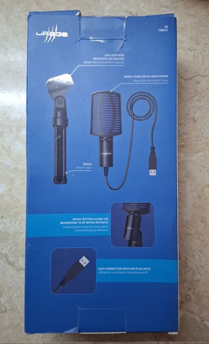 Микрофон Hama uRage Stream 100