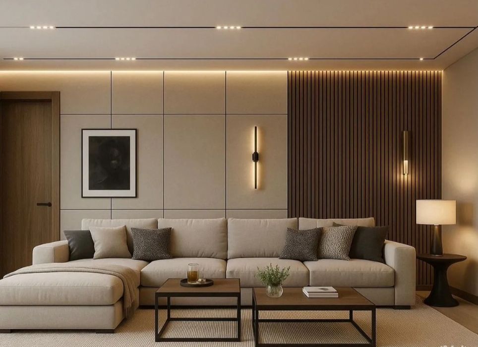 Монтаж стеновых бамбуковых панелей