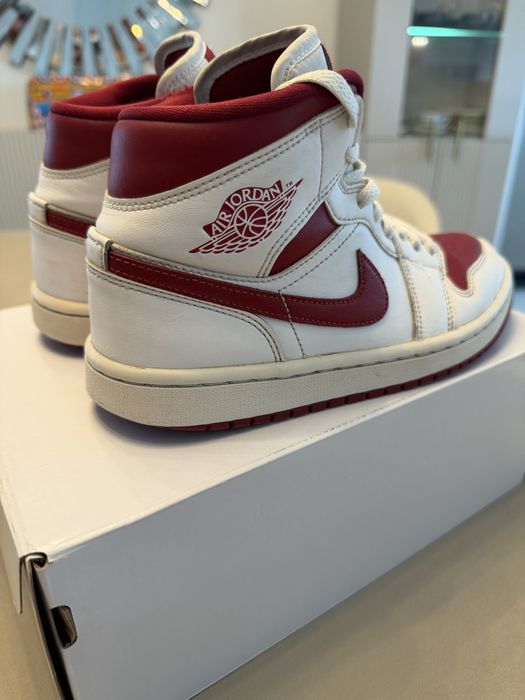 AIR JORDAN 1 mid white