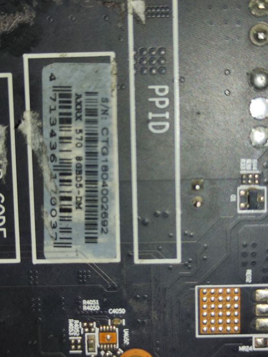 Продам видеокарту GIGABYTE RX 570 8GB