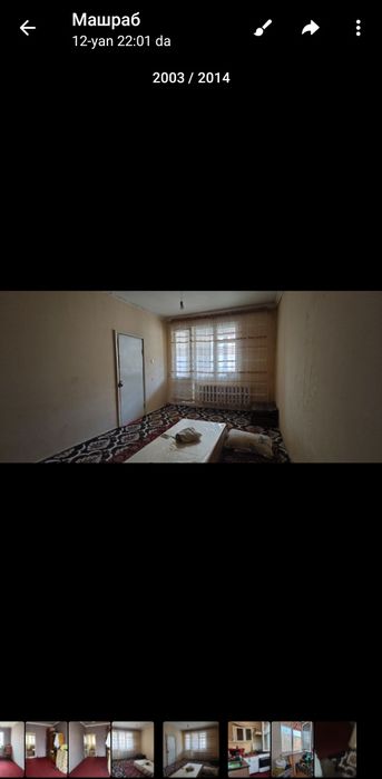 Учтепа тумани 13 квартилда 2 хонали квартира сотилади Хоналари смешини